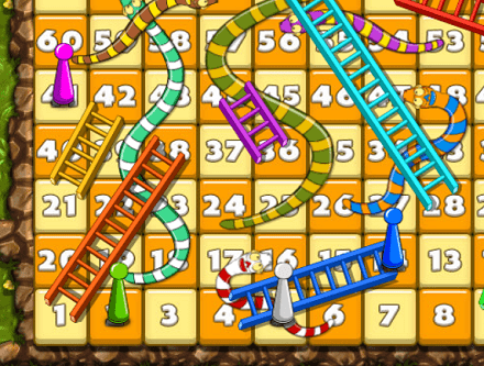 Play Snakes and Ladders